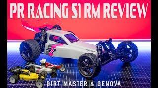 PR Racing S1 RM  2WD Buggy REVIEW and COMPARISON with the G Force Genova & Kyosho Dirt Master.