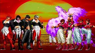 [KOF Mugen] Iori Yagami Team vs Orochi Chris Team