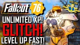 FALLOUT 76 | UNLIMITED XP! GLITCH! | Get LEVEL 400+ FAST! | Super Easy XP Glitch!