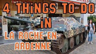 4 things to do in La Roche-en-Ardenne, Belgium | Quazy Rides Battle of the Bulge | Motorcycle tour