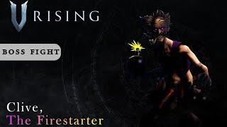 CLIVE, THE FIRESTARTER Boss Fight | V Rising | HK Gamer Bros