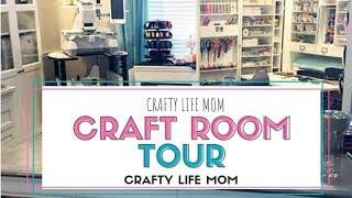 Crafty Life Mom Craft Room Tour and The Scrapbox Workbox & Studio Tower