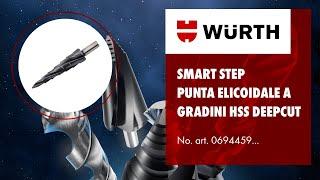 SMART STEP punta elicoidale a gradini HSS Deepcut