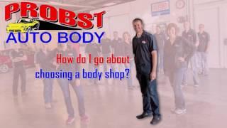 How to report an auto accident and chose a body shop for repairs