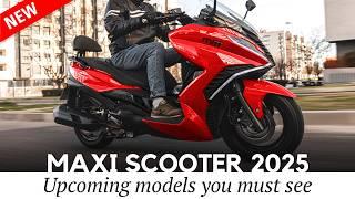 10 New Maxi Scooters with Largest Motors in 2025 (Prices, Specs & Top Speed)