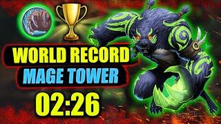 Guardian Druid | Mage Tower Challenge Completed in 2 Minutes 26  Seconds! | GUIDE WOW Dragonflight