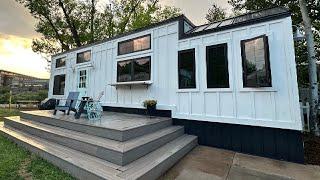 Absolutely Gorgeous Custom Farmhouse Meets Coast Tiny House for Sale