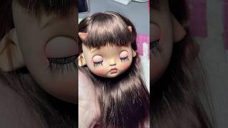 New doll in process #customblythe #customdoll #customdolls #блайзкастом #кастомблайз #blythe