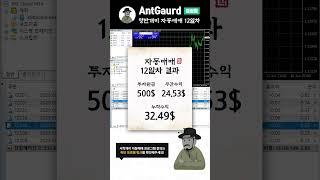 앤트가드 자동매매 봇 '중립형' 12일차 수익 #재테크 #자동매매