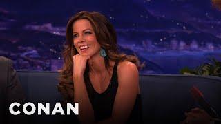 Kate Beckinsale’s Phallic Family Traditions | CONAN on TBS