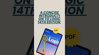 A Concise Introduction to Logic 14th Edition - eBook #ebook #logic #english