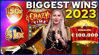 Top 5 Big Wins on Crazy Time Games 2023