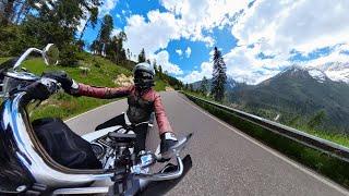 Motorcycle ride between Lake Garda & Lake Como MUST be experienced! | EMOTIONAL | Euroshred Pt 7