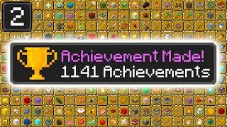 Racing to 1,141 Advancements in Minecraft!