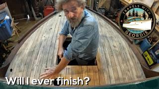 Will I ever Finish? - Wooden Boat Repair - Classic Boat Refit #435 - Travels With Geordie