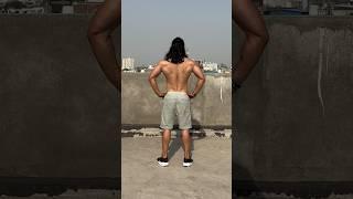 #back #reaction #gymshorts #motivation #longhair #fitness #shorts #homeworkout