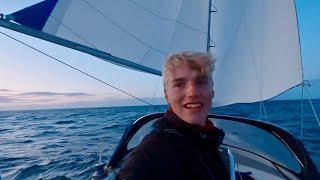 17 Year Old Crossing the Irish Sea | Hit by a Squall