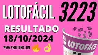  Resultado Lotofácil 3223