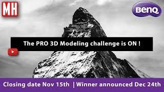 The PRO Exclusive 3D Modeling Challenge is now ON !