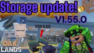 New Storage Oaklands Update V.155.0