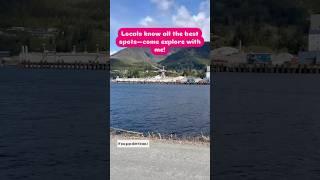 Living on an island in Alaska.