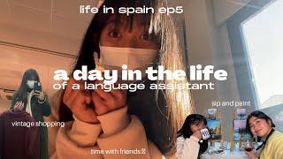 ep5 - life in spain  a day in the life | Filipina language assistant  madrid vlog