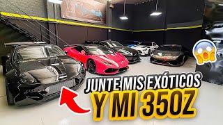 I PICKED MY EXOTIC CARS WITH MY 350Z FOR THE FIRST TIME AND WE'RE FINISHED THE WORKSHOP | Manuel...