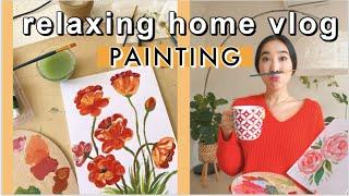 Stay At Home Daily VLOG | Painting & Gardening | Self Isolation | Jenny Zhou 周杰妮