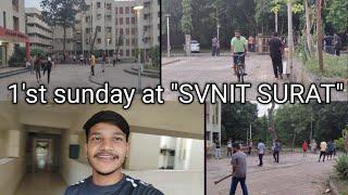 sunday at SVNIT SURAT#viral #vlog #vlogging #vlogvideo