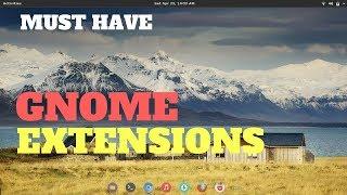 My top 3 must-have GNOME extensions