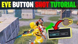 BGMI me Eye SHOT kaise Mare | Reverse Eye Button TrickShot