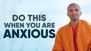 Do this when you are anxious | Buddhism In English