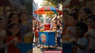 Fat cat twin babies sad story"  ai cat network #cat #kitten #shorts #trending #viral #animation #yt