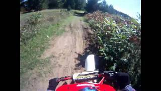 GoPro Helmet Cam - YZ250 + Polaris 700 Twin Wheelie