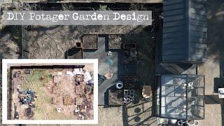 My DIY Potager Garden Design | One Year from Design