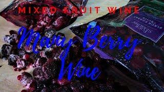 many berry wine (mixed fruit wine)