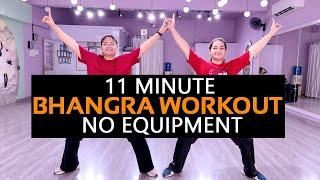 11 Minute Bhangra Mix - Dance Fitness | Calorie Burning Bhangra Workout for Beginners | 2024