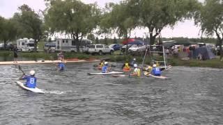 2013 Canoe Polo Canadian Nationals - Open Div - USA 1 vs Some Coaches