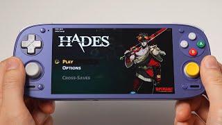 Retroid Pocket 5, Switch - Hades and 10 games test