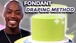 Easy Fondant Cake Covering: Draping Method