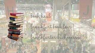 book haul #1 frankfurt book fair | frankfurter buchmesse