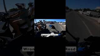 How (Not) To Filter On A Motorcycle #motorbike #biker #baddriving