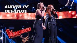 DUO ELDA | "Carrie" | Audiții pe Nevăzute | Vocea României | Sezonul 12