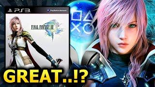 Putting RESPECT On Final Fantasy 13 After Getting The PLATINUM TROPHY..!