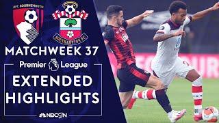 Bournemouth v. Southampton | PREMIER LEAGUE HIGHLIGHTS | 7/19/2020 | NBC Sports