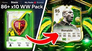 86+ x10 WINTER WILDCARDS PACKS!  FC 25 Ultimate Team