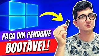 COMO CRIAR UM PENDRIVE BOOTÁVEL DO WINDOWS 10 ORIGINAL