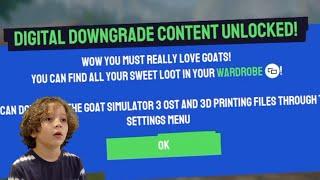 DIGITAL DOWNGRADE in Goat Simulator 3