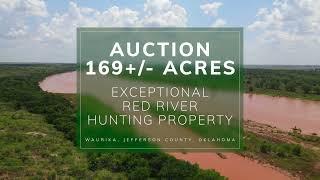 Oklahoma Hunting Land for Sale Red River Frontage