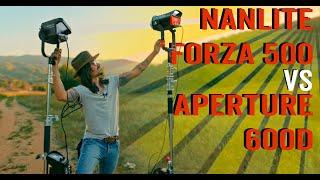 Nanlite Forza 500 VS Aputure 600D | Over Powering The Sun